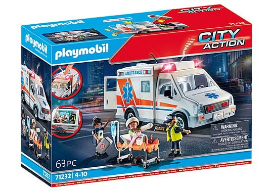 Playmobil City Action 71232 ambulanssit