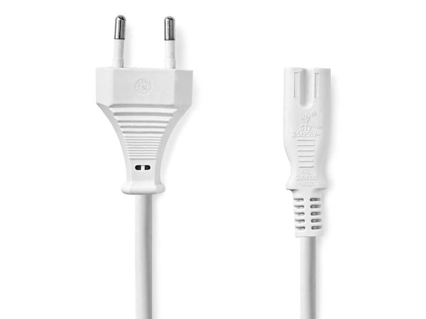 Nedis CEGL11040WT20, 2 m, Strömkontakt typ C, IEC 320