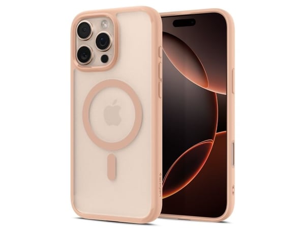 Spigen Ultra Hybrid T (MagFit), Etui, Apple, iPhone 16 Pro Max, 17,5 cm (6.9"), Rosa