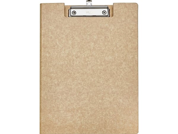 MAUL utklippstavlemappe MAULbalance, papp, brun solid papp laminert med naturlig kraftpapir, - 1 stk (2382077)
