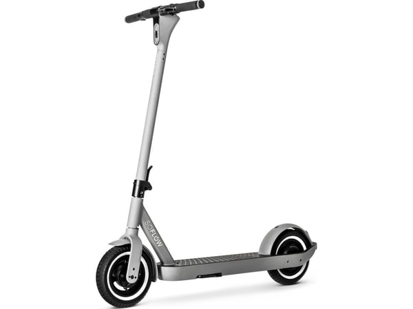 So-Flow SO ONE PRO klassisk sparkesykkel 22 km/t 120 kg begge kjønn grå/sølv 2 hjul (300.531.02)