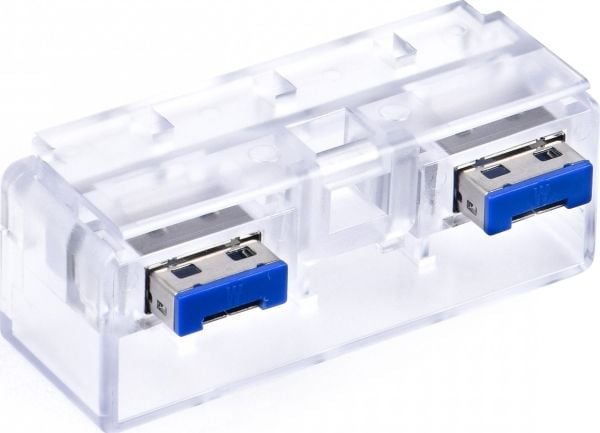 Smartkeeper CSK-NM10/P4, Portblokker, RJ-45, Gjennomsiktig, Plast, 1 stykker, 60 mm