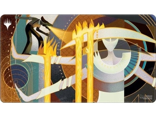 Ultra-Pro Magic The Gathering: March of the Machine - White Stitch Playmat (Version 2)
