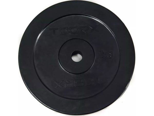 TOORX vekter til manualer DGG-10 D25 mm 10 kg gummierte