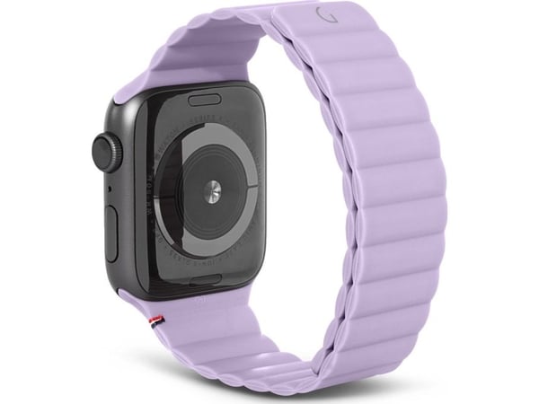 Decoded Traction Strap Lite - Sløyfe for smart armbåndsur - lavendel - for Apple Watch Hermès Series 9, SE 3, Series 10, Series 11, Series 8, Series 9