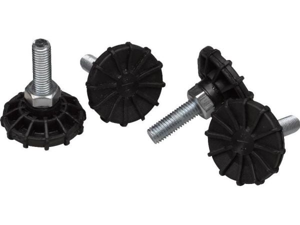 Lanview by Logon - Leveling feet kit - PVC (en pakke 4 deler)