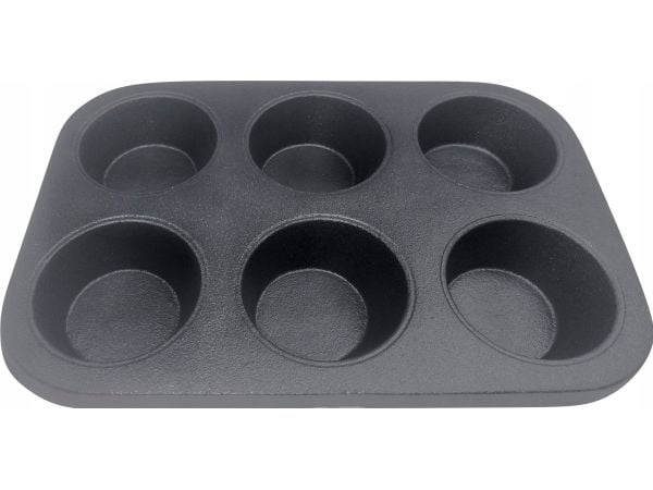 Silikonform för muffins/bakelser 6 st KINGHOFF KH-1199 Silikonform för muffins/bakelser 6 st KINGHOFF KH-1199