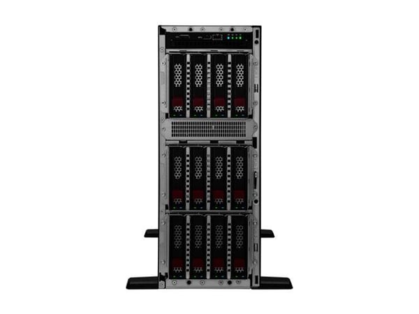 HPE ProLiant ML350 Gen11 - Server - tower 4U - toveis - 1 x Xeon Silver 4510 / inntil 4.1 GHz - RAM 64 GB - SATA/SAS/NVMe - hot-swap 2.5" brønn(er)...