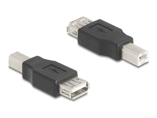 Delock USB 2.0-adapter USB Type-B hann til USB Type-A hunn