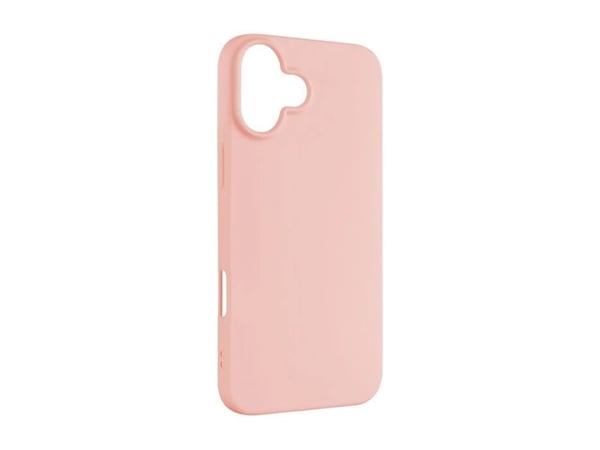 Fixed Story - Baksidedeksel for mobiltelefon - rubberized - bløt gummi - rosa - for Apple iPhone 16 Plus
