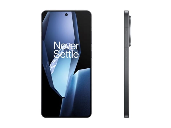 OnePlus 13R - 5G smarttelefon - dobbelt-SIM - RAM 12 GB / Internminne 256 GB - OLED-display - 6.78" - 2780 x 1264 piksler (120 Hz) - 3x bakkamera 5...