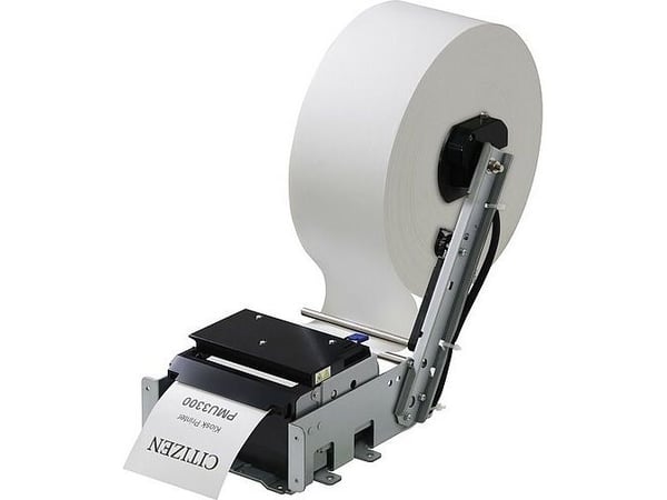 Citizen PMU3300, Suoralämpö, Maksupäätetulostin, 203 x 203 DPI, 72 pistettä/rivi, 150 mm/s, 75 µm