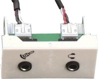 Garbot FA-2420-PHJ-MIC-F/F-PH-20CM, Valkoinen, 45 mm, 22,5 mm
