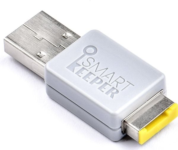SmartKeeper Basic "USB-minne" låsbart 32GB gul