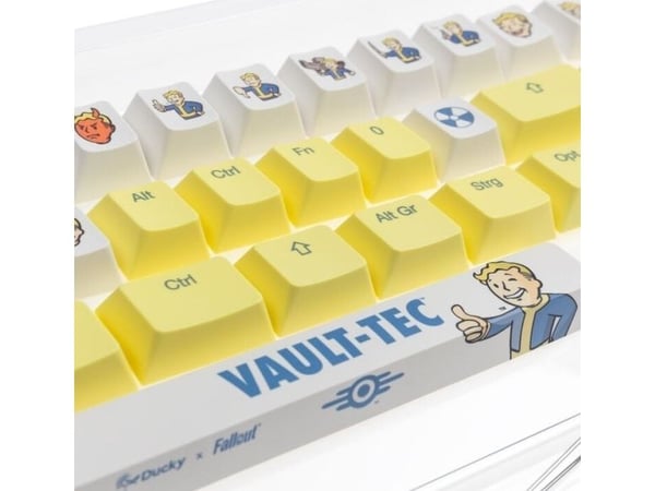 Ducky Ducky x Fallout Keycap Set - 132 deler, ISO (DE)