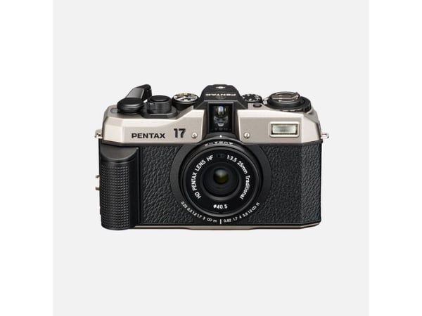 Pentax 17, Kompakt filmkamera, 35 mm, 50 - 3200, 25 mm, 3/3, Elektronisk