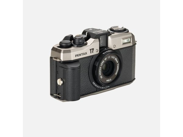 Pentax 17, Kompakt filmkamera, 35 mm, 50 - 3200, 25 mm, 3/3, Elektronisk
