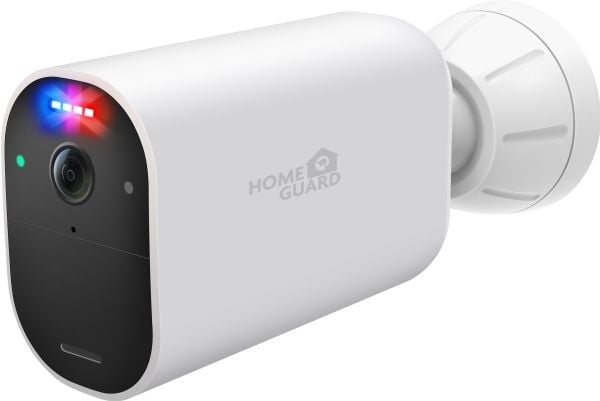 Homeguard Smart Deterrence - NVR + kamera(er) - AC-drevet, batteridrevet - 8 kanaler - 2 kamera(er) - CMOS