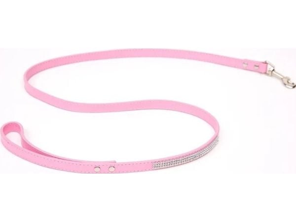 Paw Love - Talutushihna m. similisten (Large, 120cm) - Pink