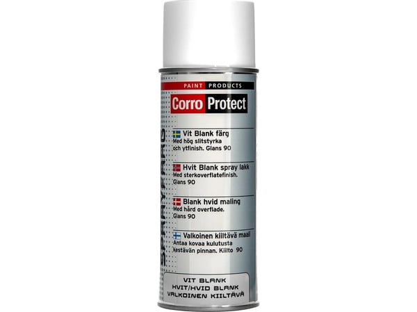 CorroProtect Spraymaling - Hvid - 400 ml.