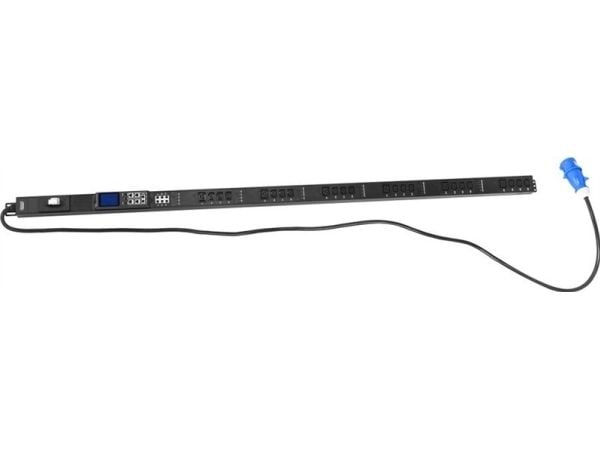 Digitus Power strip SMART PDU 0U, IEC 60309 32A/250V pistoke, 18xC13 10A/250V, 6xC19 16A/250V,32A pistorasiaa