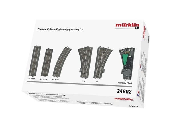 Märklin 24802, HO (1:87), 15 år, Svart, 1 stk