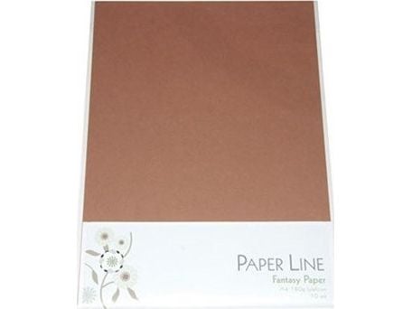 Fantasy kartong 180 g A4, 10 stk i pakke, lys brun