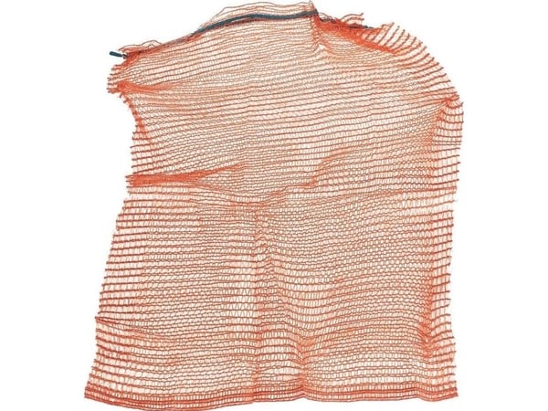 Raschelpussi kiristysnauhalla 42x60cm 15kg / Oranssi (100/2000/6000)