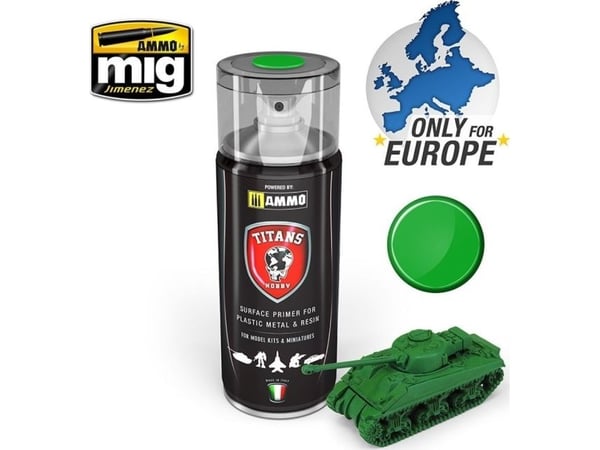 Vallejo Ammo: Titans Matt Primer - Emerald Green