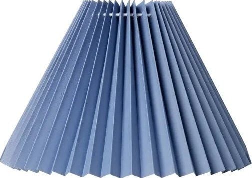 Plisségardin Emma PISO vegg/pendel side 21 cm blå