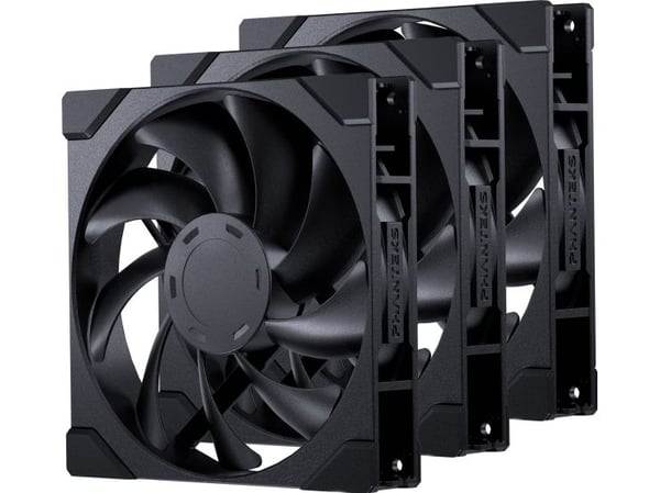 PHANTEKS M25 Gen2 PWM tuuletin, 3-pack - 140mm, musta