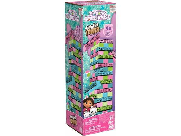 Spill KOG KOL Gabbys Dlhs JmblngTwr GML, Jenga, 4 år