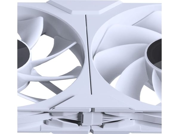 Phanteks M25G2-140 - Kabinettvifte - revers - 140 mm - hvit