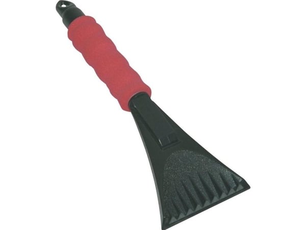 HP Autotarvikkeet Grattoir à givre rouge et noir Muovi Isskraber Softgreb (L x S x K) 32 cm x 11,5 cm x 3,5 mm Sort, Rød