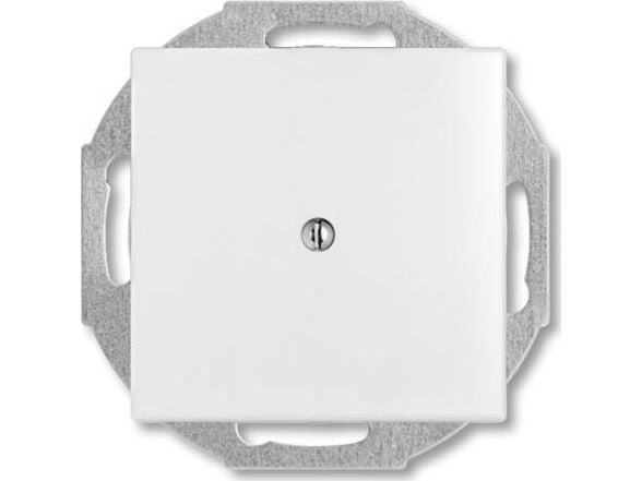 ABB basic55 täcklock vit 1 modul