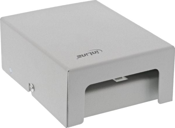 InLine 76264, DIN-skinne, Grå, SPCC, RJ-45, 88 x 113 x 45 mm, 88 mm