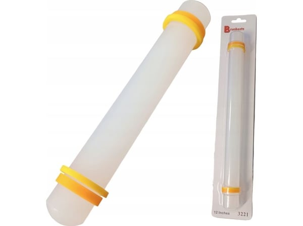 Rulle til sukker/marsipan 30 cm BRUNBESTE BB-3221