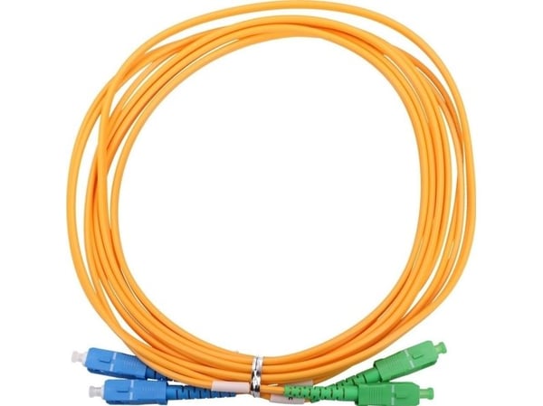 ExtraLink Extralink SC/APC-SC/UPC | Patchcord | Enkeltmodus, tosidig, G657A1, 3mm, 2m