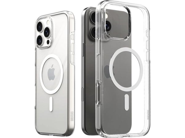 Deklas Araree Duple M etui til iPhone 16 Pro Max 6.9" gjennomsiktig/clear (AR20-02108A)