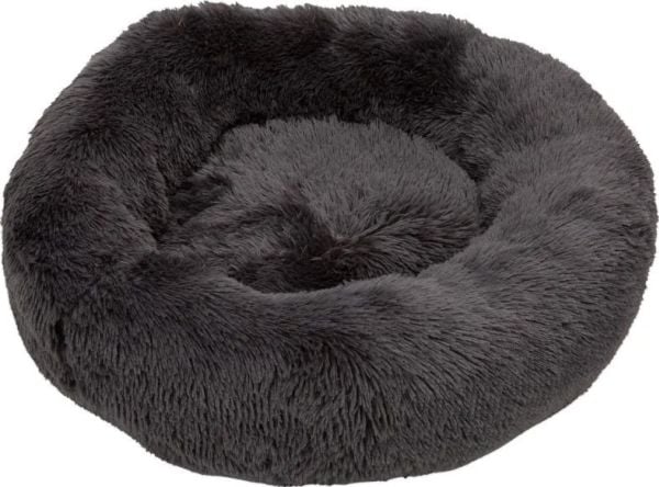 Paw Love Donut pude 60 cm Mørk grå