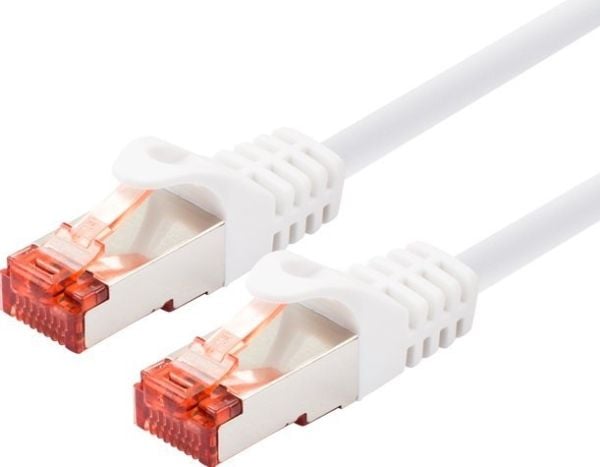 LOGON TCF66F050W, 5 m, Cat6a, F/UTP (FTP), RJ-45, RJ-45, Hvit