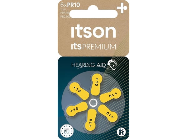 Itson PREMIUM kuulokojeen paristo PR10IT/6RM