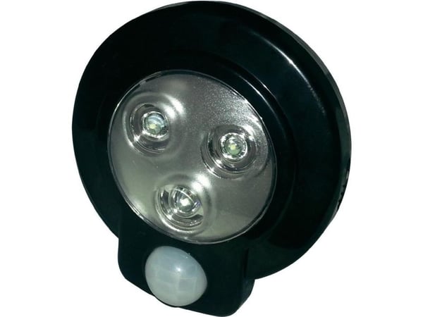 Müller-Licht LED-lampe med bevegelsessensor LED (RGB) innebygd Svart
