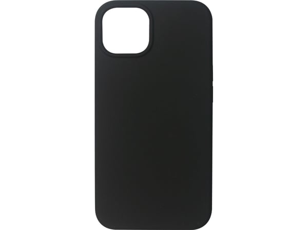 eSTUFF Infinite Vienna - Baksidedeksel for mobiltelefon - 100% recycled plastic - termoplast-polyuretan (TPU) - svart - for Apple iPhone 13