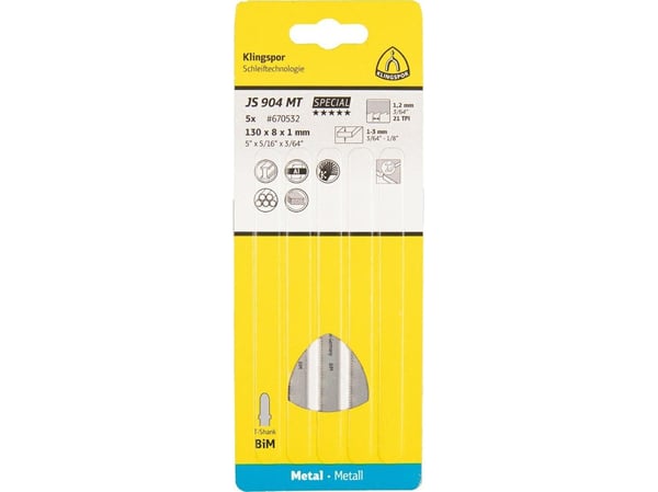 Klingspor 670532 stikksagblad 5 stk