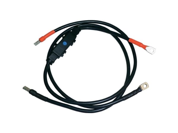 IVT DSW-seriens kabelsett 2,00 m 35 mm² 431005 passer til IVT DSW-1200/12 V FR, IVT DSW-1200/24 V FR, IVT DSW-2000/24 V FR, Voltcraft