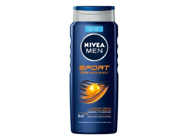 NIVEA_Men Sport duschgel för ansikte, kropp och hår 500ml