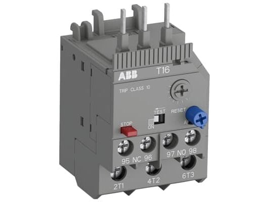 ABB T16, Thermal overload relay, Grå, IP20, 7,6 A