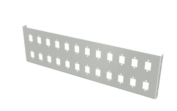 EFB Elektronik 53605.3V2, Platta till rackskåp, Grå, Stål, 53605.1V2 EFB Elektronik 53605.3V2, Platta till rackskåp, Grå, Stål, 53605.1V2