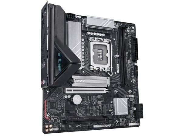 Gigabyte B860M EAGLE - Hovedkort - micro ATX - LGA1851-sokkel - B860 Chipset - USB 3.2 Gen 1, USB-C 3.2 Gen 1 - 2.5 Gigabit LAN - innbygd grafikk (...